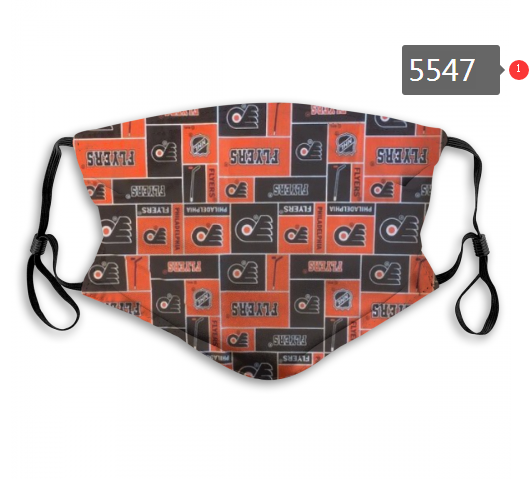 2020 NHL Philadelphia Flyers #3 Dust mask with filter